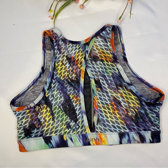 Peloton Composite Multicolor High Neck Sport Bra Small - Picture 7 of 15